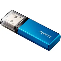 USB флеш-накопичувач Apacer AH25C 256GB USB-A 3.2 Gen 1 Ocean Blue (AP256GAH25CU-1) [94248] - мініатюра 3