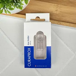 Тримач для міжзубних щіток Сuraprox UHS 425 duo, прозорий (без йоржика), 1 шт