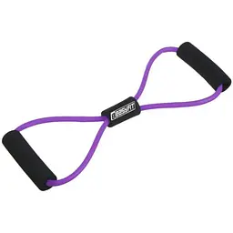 Еспандер EasyFit вісімка трубчастий фіолетовий (EF-3947-V)