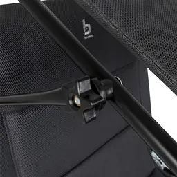 Ліжко розкладне Bo-Camp Sun Lounger With Sunscreen 5 Positions Grey (1304492) - мініатюра 4