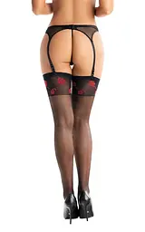 Панчохи Softline Stockings 5518 4 чорний - мініатюра 2