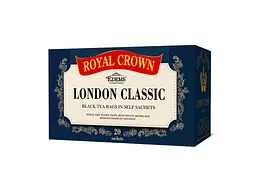 Чай пакетований чорний Royal Crown 2 г "LONDON CLASSIC" 20 пакетиків