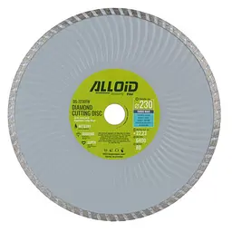 Диск алмазний відрізний Alloid Turbo Wave 230 мм (DS-7230TW) - мініатюра 2