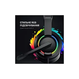 Навушники GamePro HS299 RGB Black (HS299) - мініатюра 12