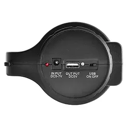 LED прожектор 5W акумуляторний ліхтар з бічною панеллю 20 SMD та зарядним пристроєм Power Bank YAJIA YJ-2895U - мініатюра 5
