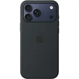 Чохол Silicone Case with Button, Animation & MagSafe для Apple iPhone 17 Pro Max Black AAA [149948] - мініатюра 3