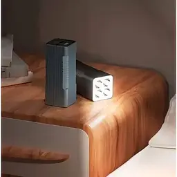 Портативна батарея Hoco Q15 Flashlight 22.5W 10000 mAh Grey - мініатюра 5