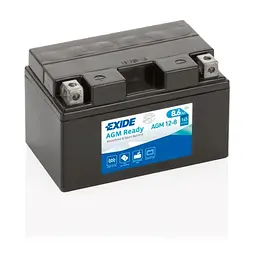 Мото акумулятор EXIDE Ready AGM 6СТ-8,6Ah Аз 12В 145А (EN) AGM12-8 - мініатюра 1