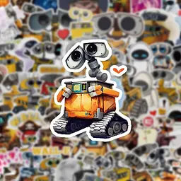 Стікерпак GeekLand WALL-E 60 штук - мініатюра 4