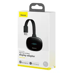 Бездротовий приймач HDMI адаптер Baseus Meteorite Shimmer wireless display adapter - мініатюра 3