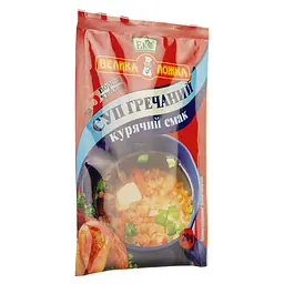 Суп Еко Велика Ложка Гречано-курячий, 20 г - мініатюра 2