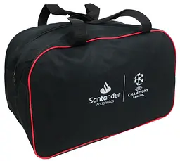 Сумка спортивна 30L Santander Uefa Champion's League Чорна - мініатюра 3