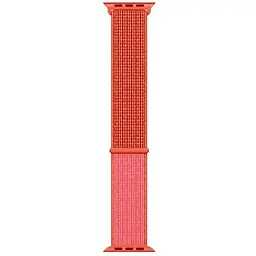 Ремінець Apple Watch Nylon 42/44/45/46/49 mm Orange Червоний (43)