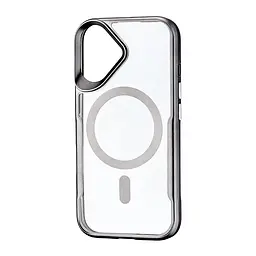Чохол Metal Frame with MagSafe iPhone 16 Black