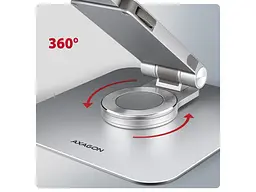 Підставка для ноутбука AXAGON Silver (STND-LR) - мініатюра 6