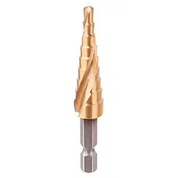 Свердло сходове по металу Intertool 4-12мм спіральне HEX