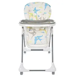 Дитячий стільчик для годування на коліщатках Bambi 52х62.5х35 см det0015047 - мініатюра 3
