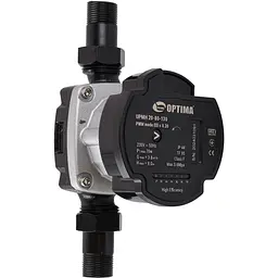 Насос циркуляційний енергоощадний Optima PRIME UPMH 20-80AUTO 130мм + гайки - мініатюра 2