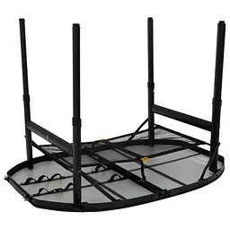 Складний стіл Bo-Camp Northgate 100x70 cm Black/Grey (1404189) - мініатюра 7