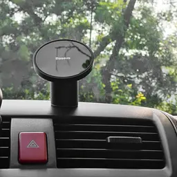 Тримач в машину Baseus Radar Magnetic Car Mount чорний (30610) - мініатюра 6