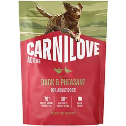 Сухий корм для собак Carnilove Active Duck & Pheasant качка і фазан 1.5 кг