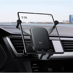 Автотримач Baseus UltraControl Mega Series Folding Black (C40465400111-00) [150726] - мініатюра 5