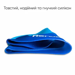 Доросла шапочка для плавання Renvo Amboni Синій Уні OSFM (2SC200-0410) - мініатюра 4