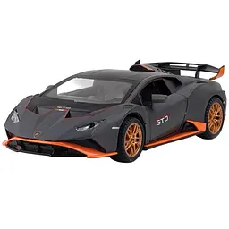 Колекційна металева модель автомобіля АвтоЕксперт Lamborghini Huracan STO з інерцією, світлом та звуком 1:24