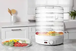 Сушка для овочів та фруктів Mozano Food Dehydrator white - мініатюра 4