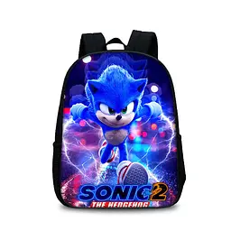 Рюкзак для школи з принтом Сонек Sonic the Hendehog 2 - мініатюра 2