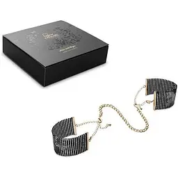 Наручники Bijoux Indiscrets Desir Metallique Handcuffs - Black - мініатюра 4