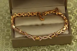 Браслет Xuping Jewelry Нью Йорк 19 см золотистий
