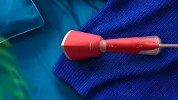 Ручний відпарювач Philips 5000 червоний (STH5020/40) - мініатюра 7