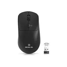 Мишка REAL-EL RM-317W Wireless Black (EL123200052)