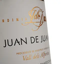 Вино Juan de Juanes Macabeo Chardonnay біле сухе 0.75 л - мініатюра 3