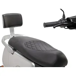 Електроскутер Двомісний Crosser CR14 (1000W, 72V/24Ah) Сірий  - мініатюра 5