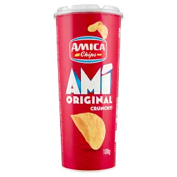 Картопляні чіпси класичні Amica Potato Chips Original 100 г