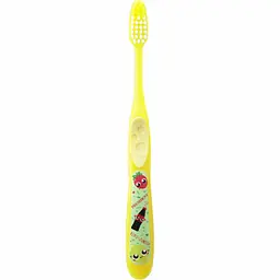 Дитяча зубна щітка President Kids-Junior 5-11 років жовта - мініатюра 2