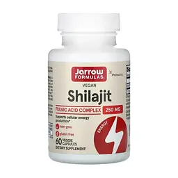 Витаминно-минеральный комплекс Jarrow Formulas Комплекс с мумие и фульвокислотой, 250 мг, Vegan Shilajit Fulvic Acid (JRW-29060)