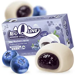 Моті QLove Wild Blueberry Mini Mochi 80г - мініатюра 2