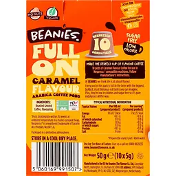 Кава мелена Beanies Caramel в капсулах 10 шт. х 5 г - мініатюра 2