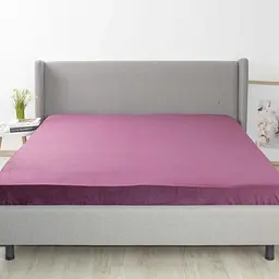 Простирадло ТЕП Velour з резинкою бордове (2-04756_35033)