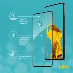 Скло захисне Piko Full Glue Xiaomi 13T Pro Black (1283126582639) - мініатюра 4