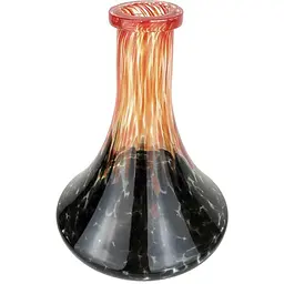 Колба для кальяну Craft XL Double color Чорно-червона - мініатюра 2