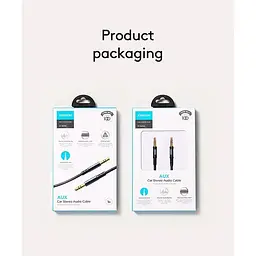 Кабель Joyroom AUX stereo audio cable SY-10A1 1 м - мініатюра 2