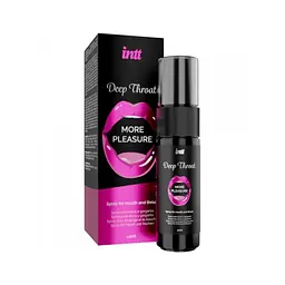 Спрей для оральних ласк освіжаюча м'ята Intt Deep Throat