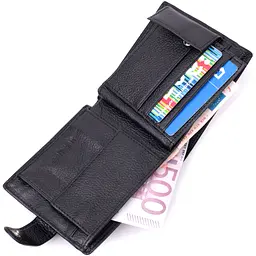 Чоловічий шкіряний гаманець ST Leather 12х10х2 см acs0028283 - мініатюра 4