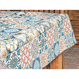 Скатертина Lefard Home Textile Mozaik гобеленова 140х140 см (716-105) - мініатюра 2