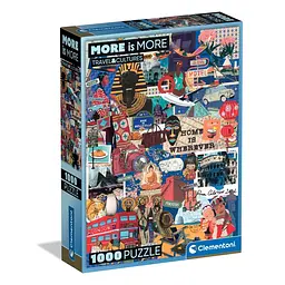 Пазл Travel & Cultures - More is More - 1000 шт Clementoni 37072