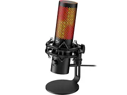 Мікрофон для ПК/для стрімінгу, подкастів HyperX QuadCast 2 S Black RGB (9A273AA) - мініатюра 3